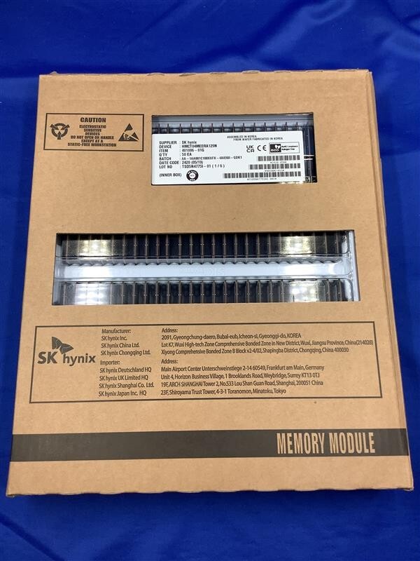 HMCT04MEERA129N Hynix 128GB 2S2Rx4 DDR5-4800 EC8 RDIMM PC5-38400 Server Memory