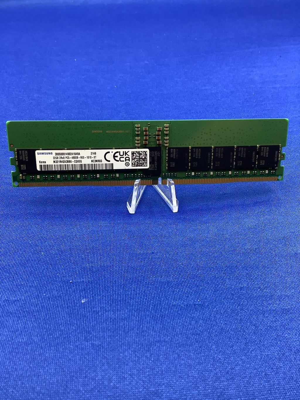 M321R4GA3BB6-CQK SAMSUNG 32G (1X32GB) 2RX8 PC5-4800B RDIMM MEMORY