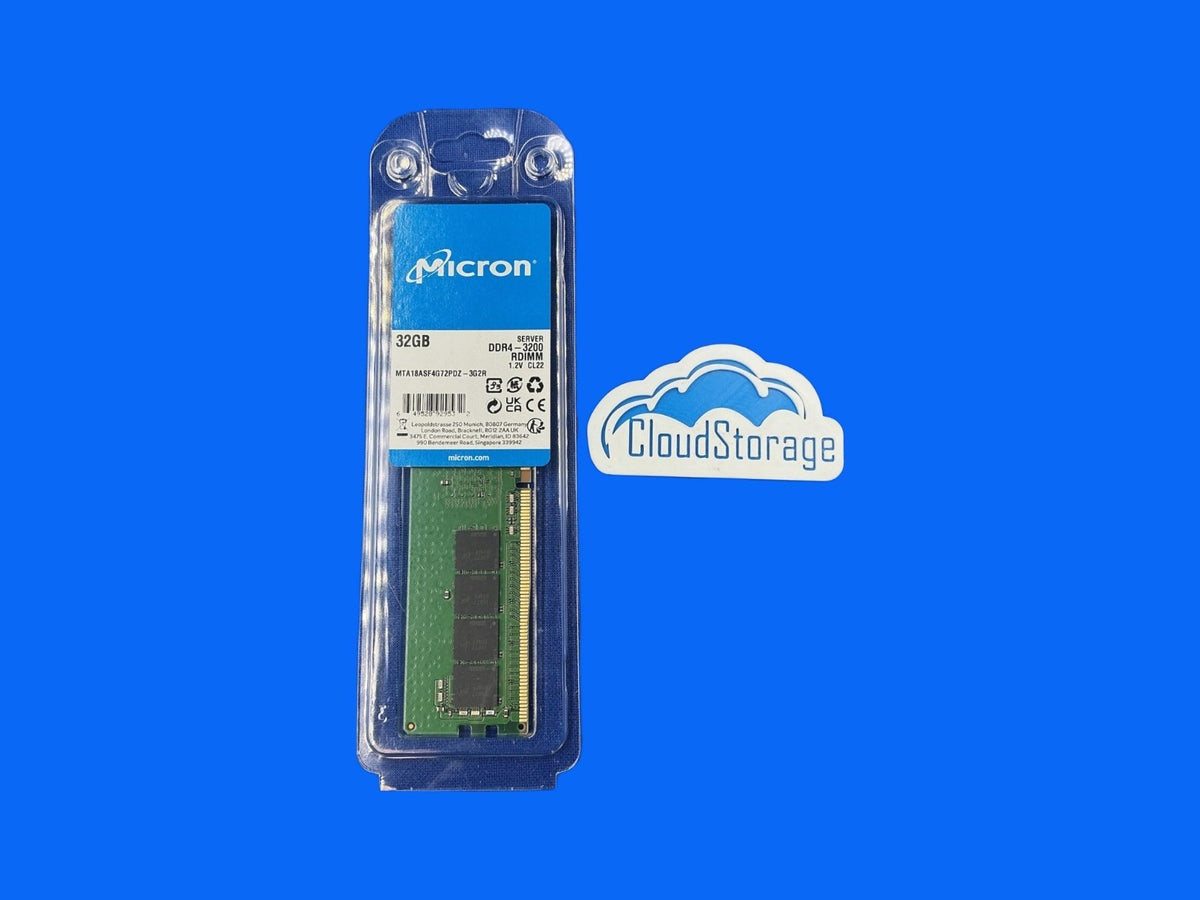 Micron MTA18ASF4G72PDZ-3G2B2 32GB DDR4-3200 ECC RDIMM 2Rx8 PC4-25600