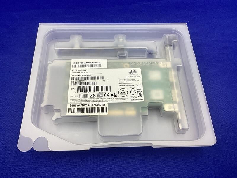 MCX621102AC-ADAT Mellanox ConnectX-6 DX 2-Port SFP28 25GbE Network Adapter