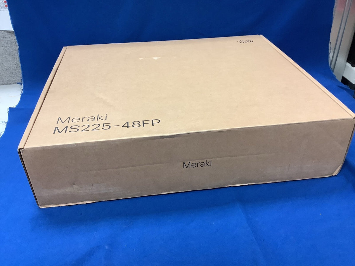 MS225-48FP-HW Cisco Meraki MS225-48FP 48-Port PoE+ Cloud Managed SwitchUnclaimed