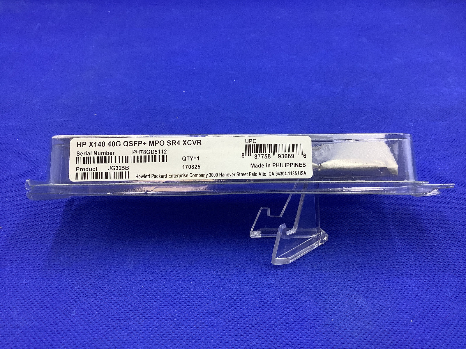 NEW Sealed Genuine HP JG325B X140 40G QSFP+ MPO SR4 Transceiver FTL410QE2C-HZ