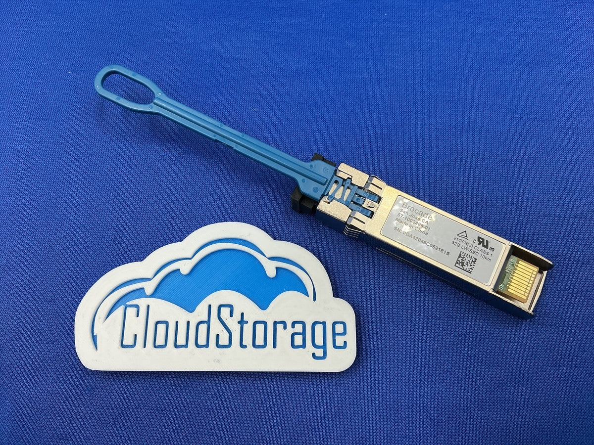 57-1000486-01 Brocade 32G 1310nm 10km FC LWL SFP28 SMF Optical Transceiver