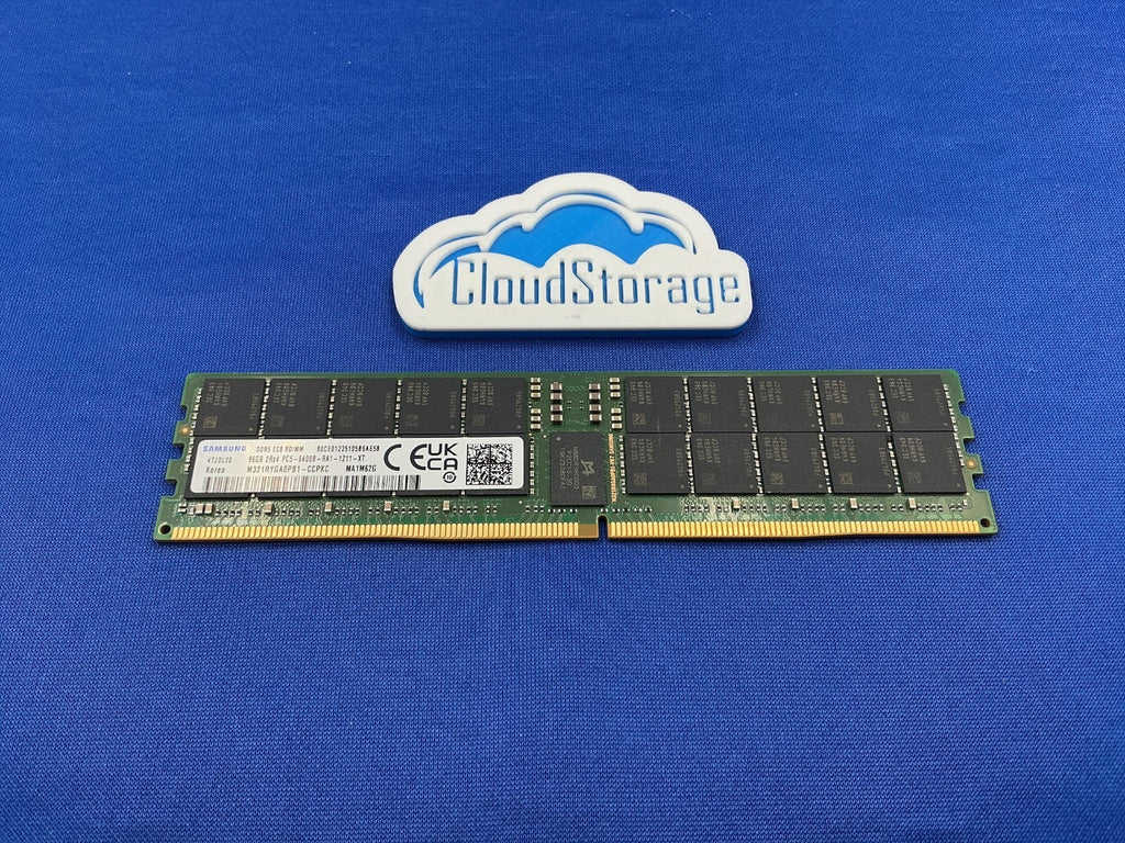 M321RYGA0PB1-CCP SAMSUNG 96GB (1X96GB) 2RX4 PC5-6400B RDIMM MEMORY