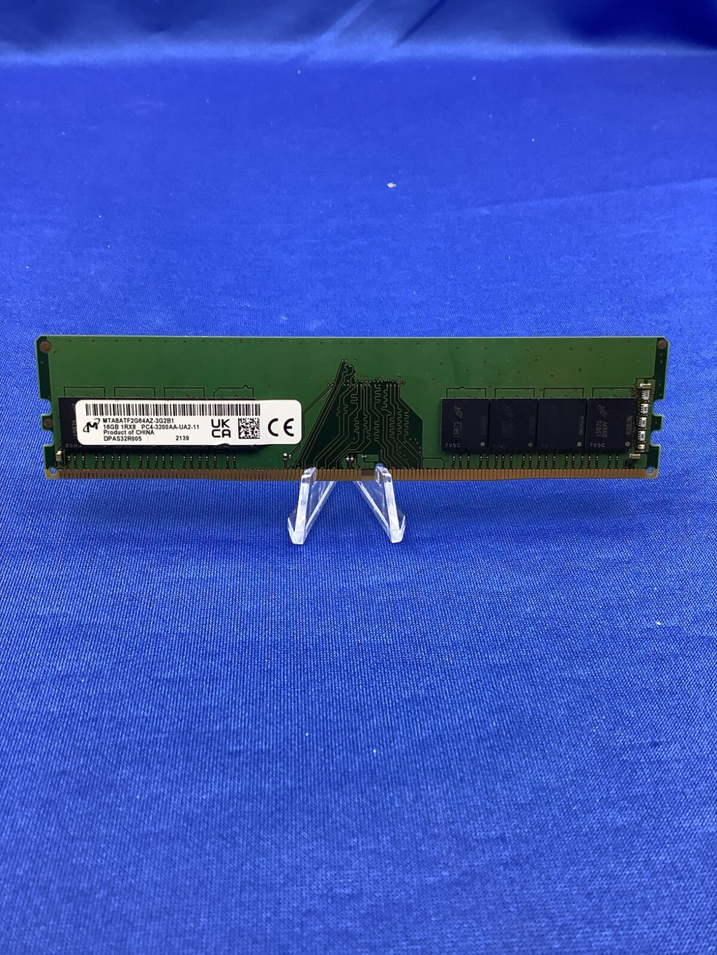 MTA8ATF2G64AZ-3G2B1 MICRON 16GB 1RX8 PC4-3200AA UDIMM Desktop MEMORY
