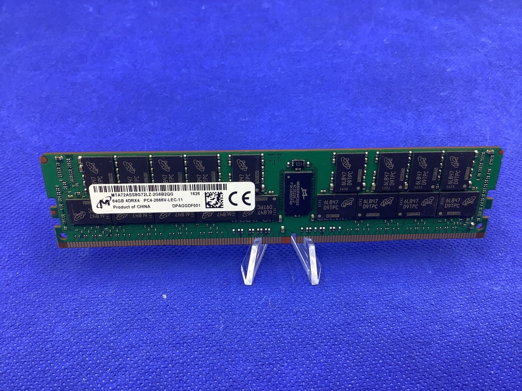 MTA72ASS8G72LZ-2G6B2 MICRON 64GB 4DRX4 PC4-2666V DDR4 MEMORY
