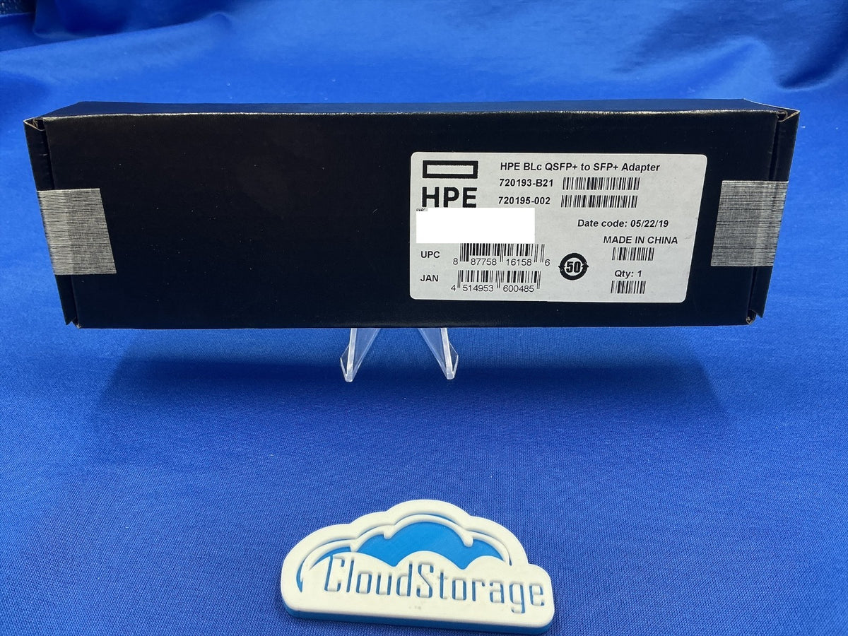 720193-B21 HPE BLADESYSTEM C-CLASS QSFP+ TO SFP+ ADAPTER