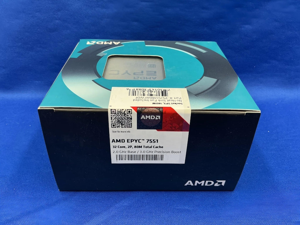 NEW Sealed AMD EPYC 7551 32 CORE 2.00GHZ 64M PROCESSOR UNLOCKED