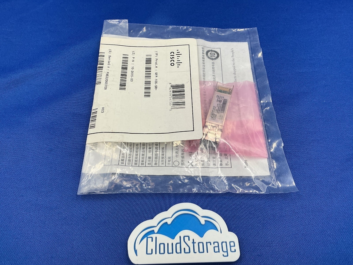 SFP-10G-SR Orginal Cisco SFP-10G-SR 10-2415-03 V03 10GB SR SFP MODULE 10-2415-03