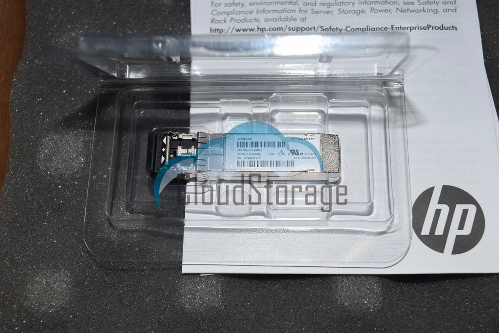 NOB HP 455883-B21 10GbE SR SFP Transceiver BLC 10Gb 455885-001 456096-001