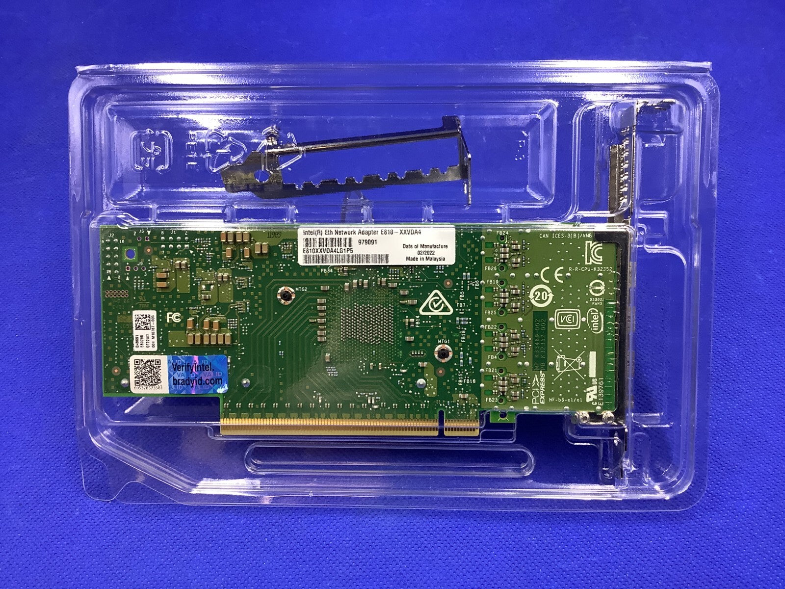 E810-XXVDA4 INTEL Ethernet 10/25Gb 4-port SFP28 OCP3 Adapter E810XXVDA4LG1P5