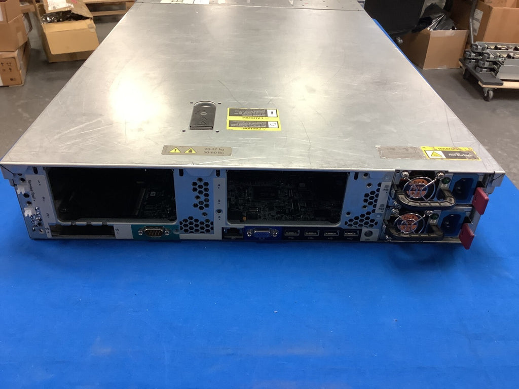 HP ProLiant DL380P G8 8x SFF Server Chassis w/ 662530-001 6x Fan 2 PSU 2heatsink