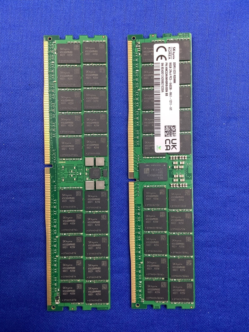 HMCGM4MHBRB498N HYNIX 96GB (1X96GB) 2RX4 PC5-6400B RDIMM MEMORY