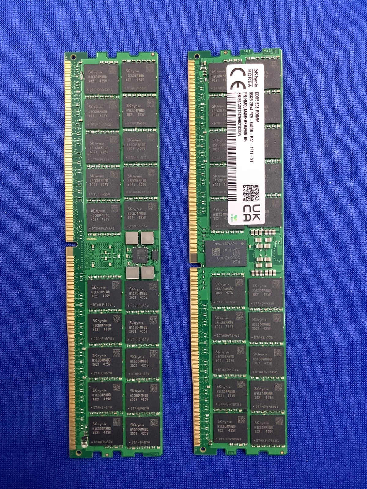 HMCGM4MHBRB498N HYNIX 96GB (1X96GB) 2RX4 PC5-6400B RDIMM MEMORY
