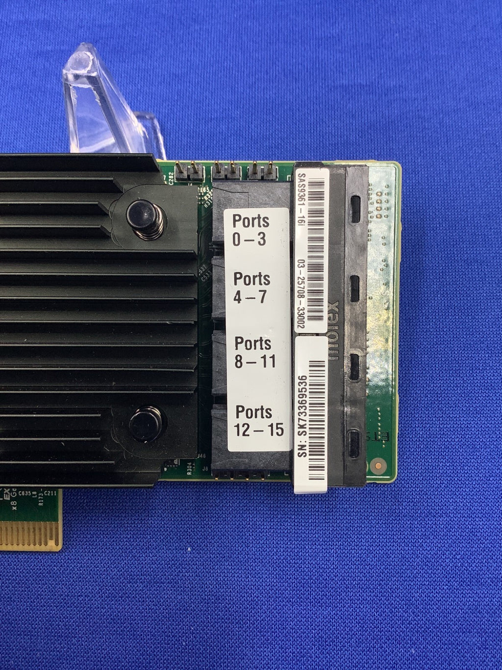 7332895 SUN Oracle LSI MegaRAID 9361-16i 16-PORT 12GB SAS PCIE RAID CONTROLLER