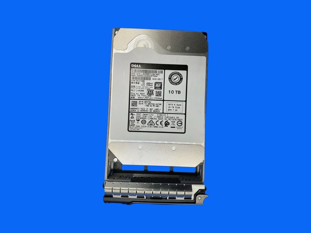 Dell 0RVFR2 10TB 7.2K SATA 6Gb/s 512e 3.5" Enterprise HDD RVFR2 HUH721010ALE600