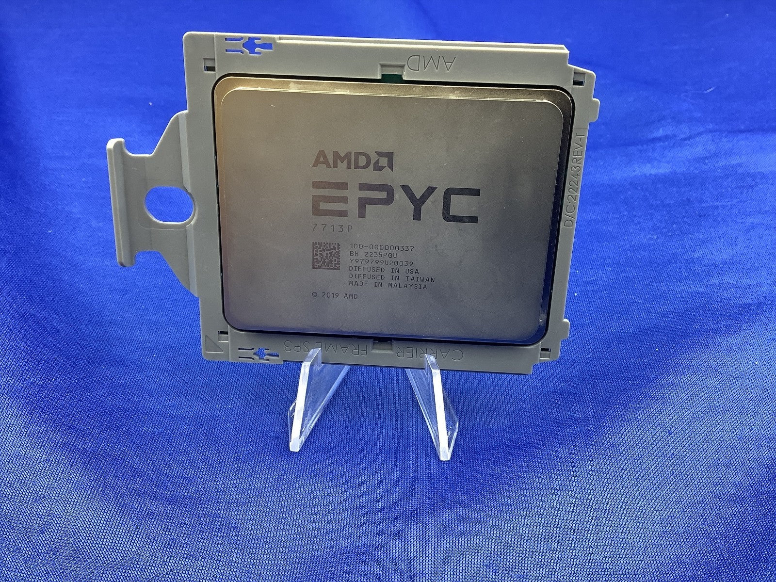 AMD EPYC 7713P 64Core 2GHz Up to 3.67GHz 256MB 225W SP3 CPU 100-000000337 UNLOCK
