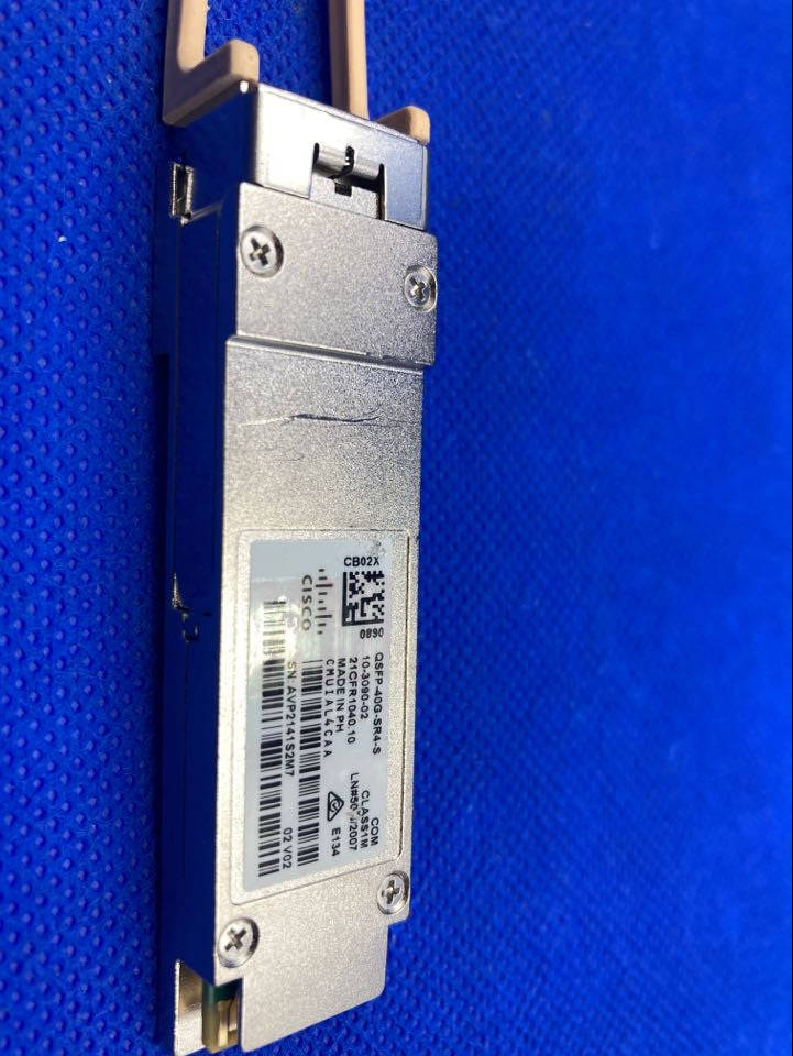 QSFP-40G-SR4-S  CISCO 40GBASE-SR4-S 850 nm MMF QSFP Module