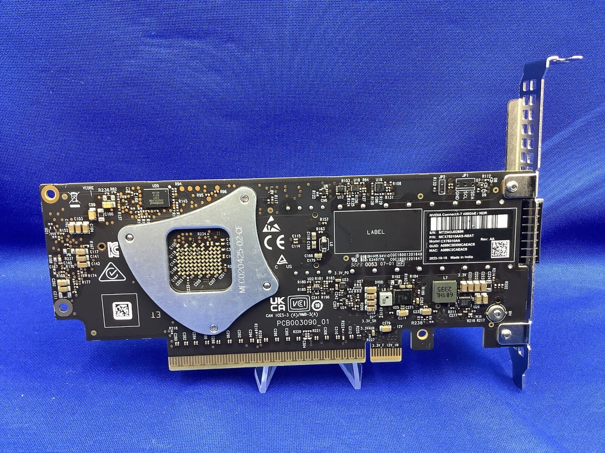 MCX75310AAS-NEAT NVIDIA ConnectX-7 400GbE NDR IB 1-Port OSFP HHHL Adapter