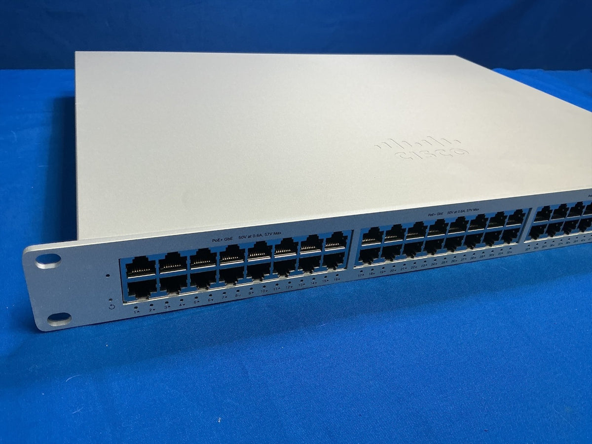 Cisco Meraki MS150-48FP-4X 48-Port PoE Managed Ethernet Switch UNCLAIMED