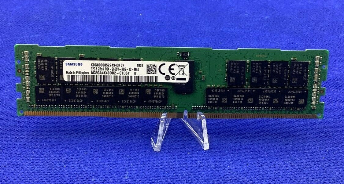 M393A4K40DB2-CTD SAMSUNG 32GB (1X32GB) 2RX4 PC4-2666V MEMORY