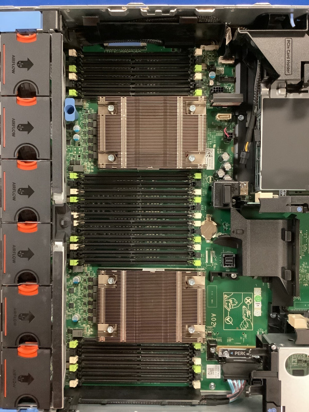 Dell EMC VxRail V470F 16 bay 2.5'' CTO Server Chassis 072T6D 1100w PSU Fans