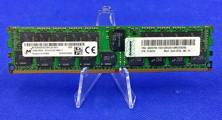 LENOVO 16GB 47J0253 2RX4 PC4-2133P DDR4 MEMORY 46W0798 46W0795 46W0796