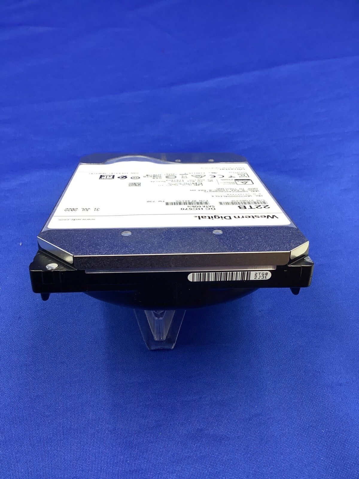 WUH722222ALE6L4 WD Ultrastar DC HC570 22TB SATA 6Gb/s 512e 7.2K 3.5" HDD