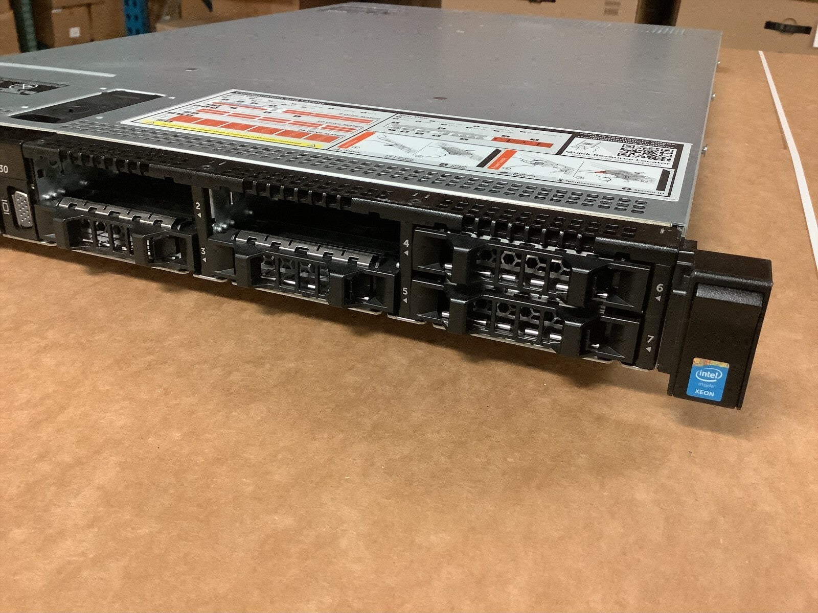 DELL PowerEdge R630 8bay with MOBO 0CNCJW, PCIE board, 2 X750w PSU