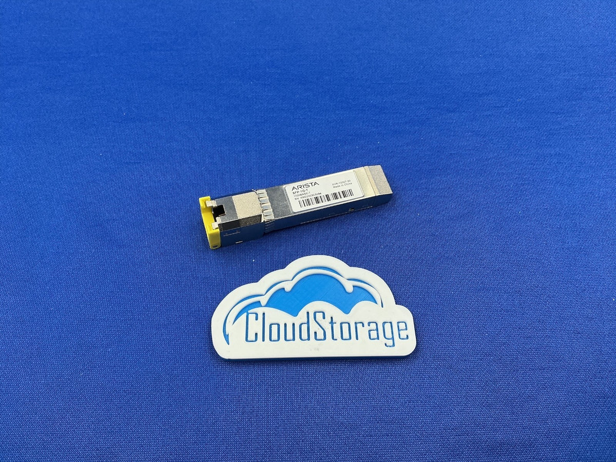 Arista SFP-1G-T 100/1000BASE-T RJ45 Copper SFP Gigabit Ethernet XVR-10007-20