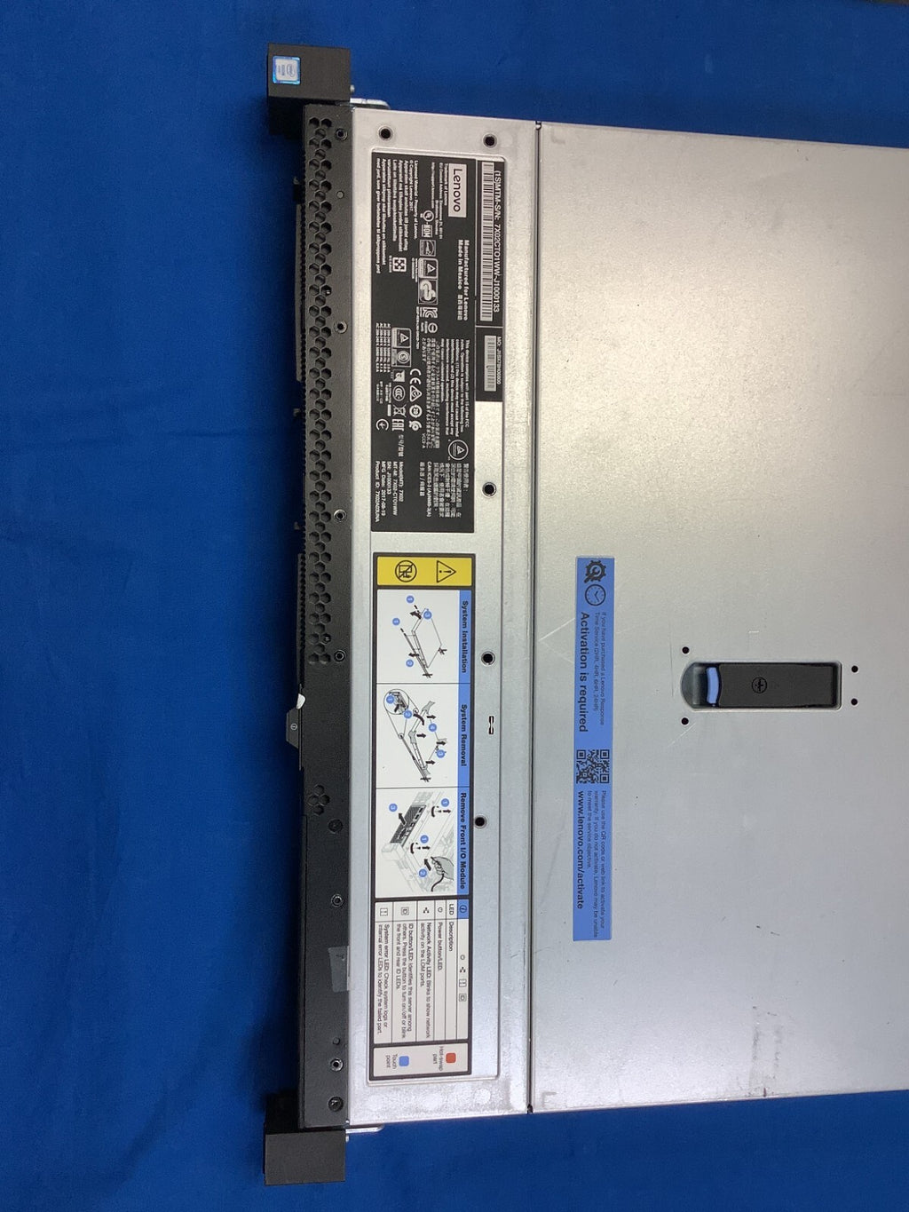 Lenovo ThinkSystem SR630 8bay 2.5" 01PE248 DDR4 CTO Server 1CPU NO RAM/Backplane