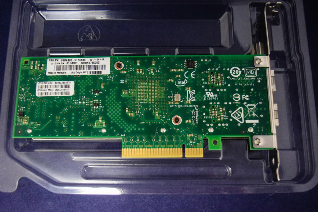 X710-DA2 INTEL/Lenovo Ethernet Converged Network Adapter 81Y3522 81Y3521