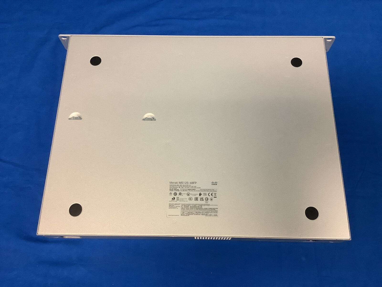 NOB MS125-48FP-HW Cisco Meraki 48-Port PoE Managed Ethernet Switch UNCLAIMED