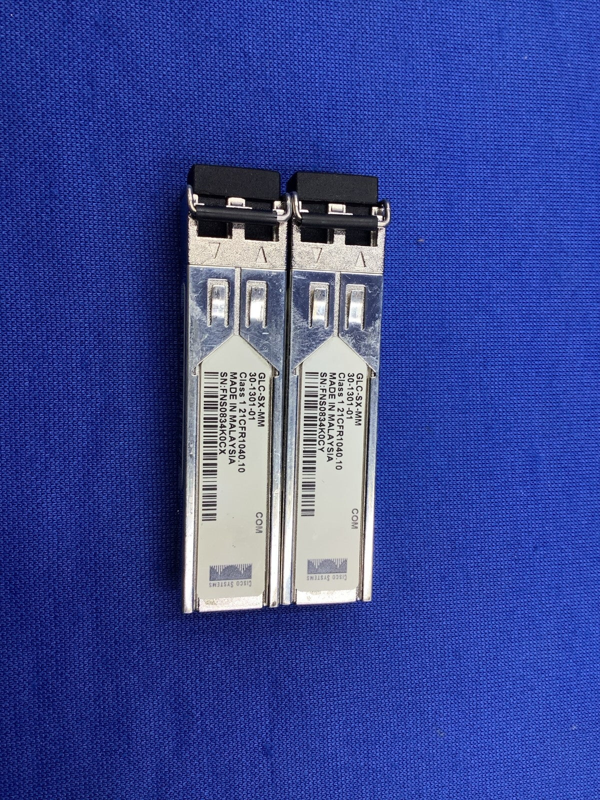 Lot of 3 pcs GLC-SX-MM  CISCO 850NM 1000B-SX GBIC TRANSCEIVER