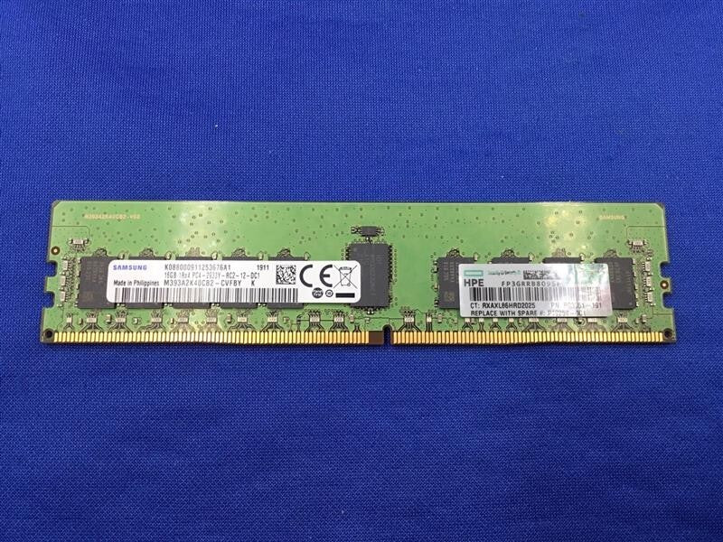 P03051-191 HPE 16GB (1X16GB) 1Rx4 PC4-2933Y-R  MEMORY P19041-B21