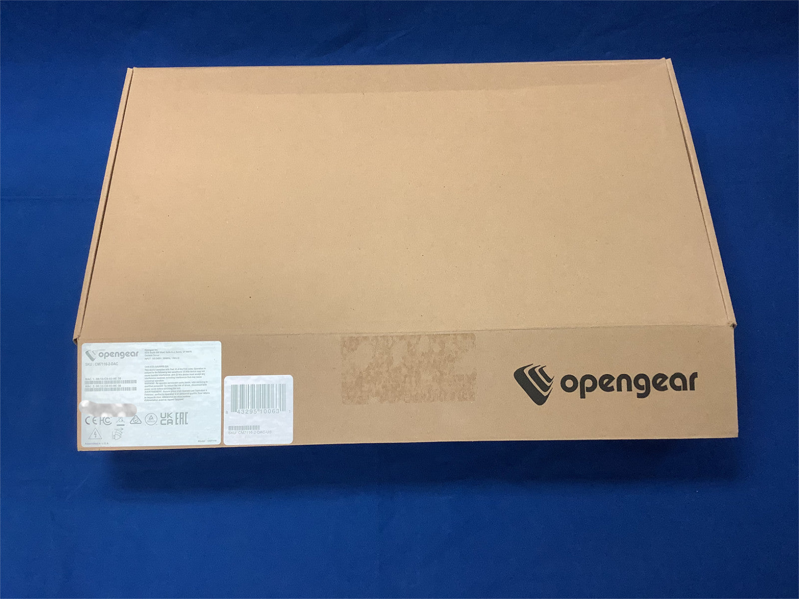 NEW CM7116-2-DAC Opengear 16-Port Serial Port Console Server CM7116-2-DAC-US
