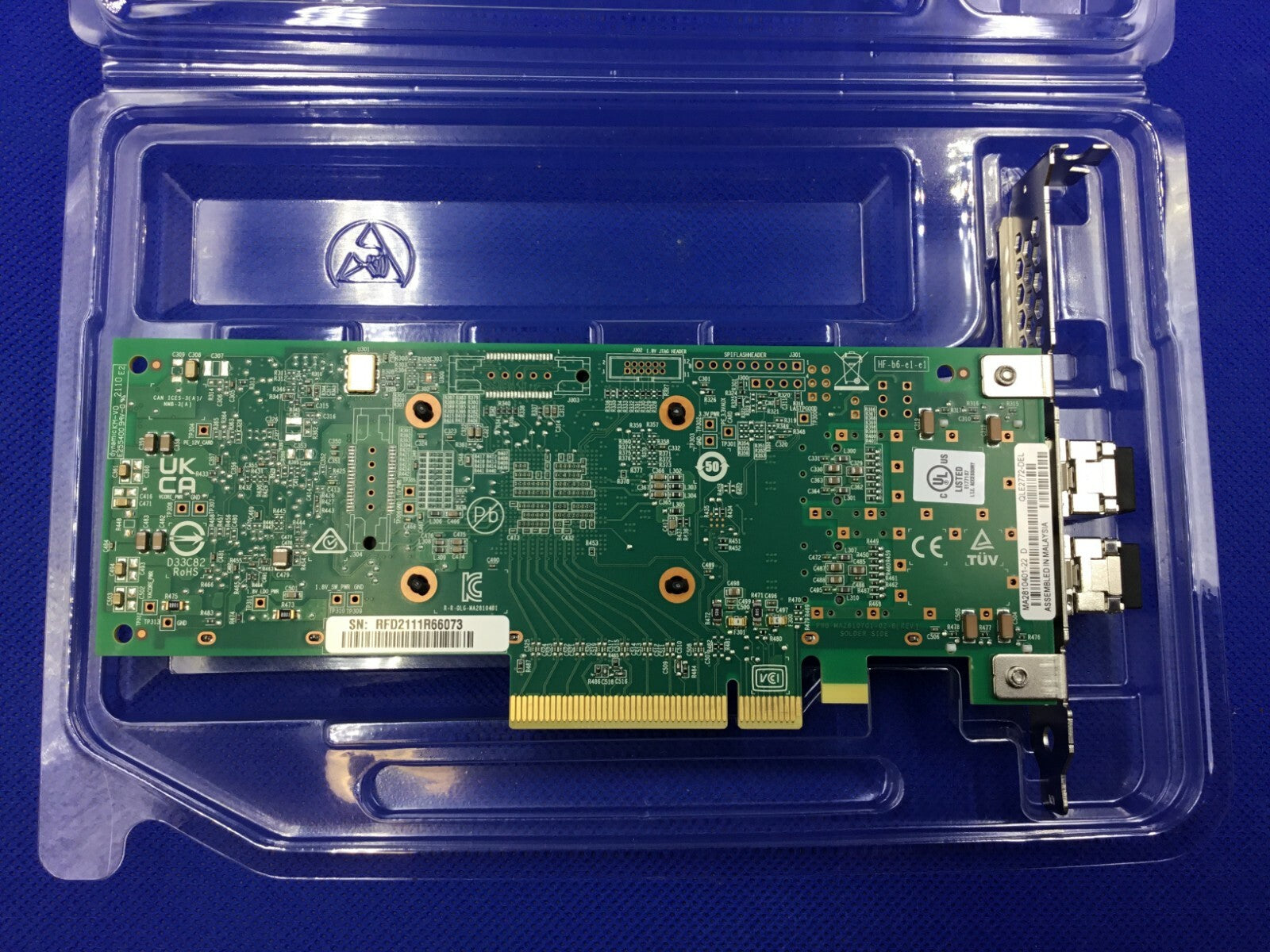 DELL QLE2772 QLOGIC Enhanced 32GFC DUAL Port PCIe® 4.0 FC HBA K6M2F 0NMDJF