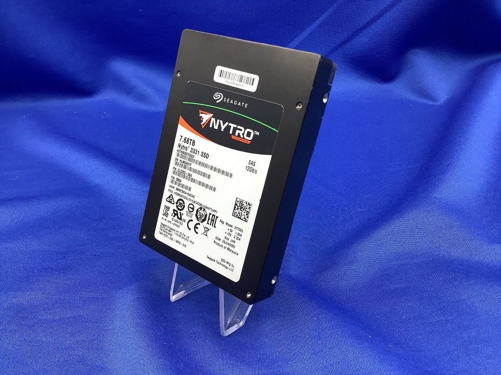 XS7680SE70004 Seagate Nytro 3331 7.68TB SAS 12Gb/s 2.5in ENT SSD