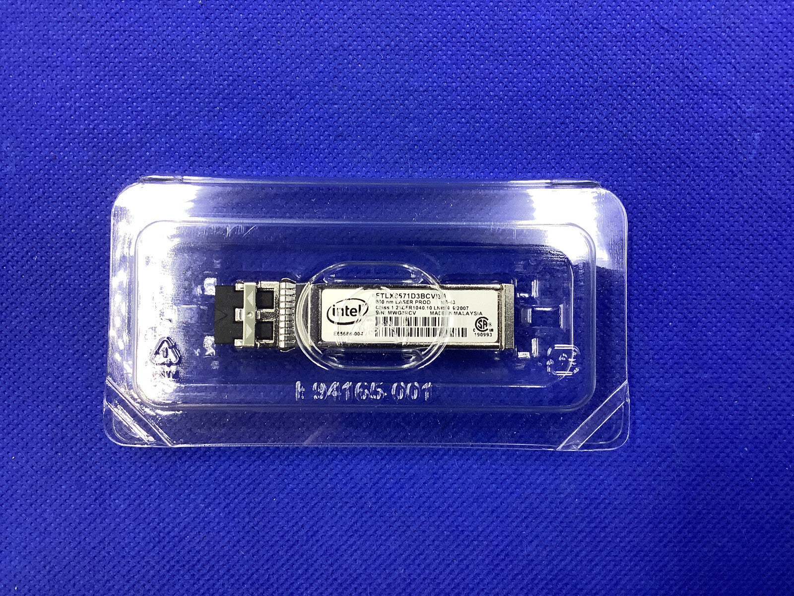 NOB E10GSFPSRG1P5 Intel 10G Ethernet SFP+ SR Optic Transceiver for X520-DA2/SR2