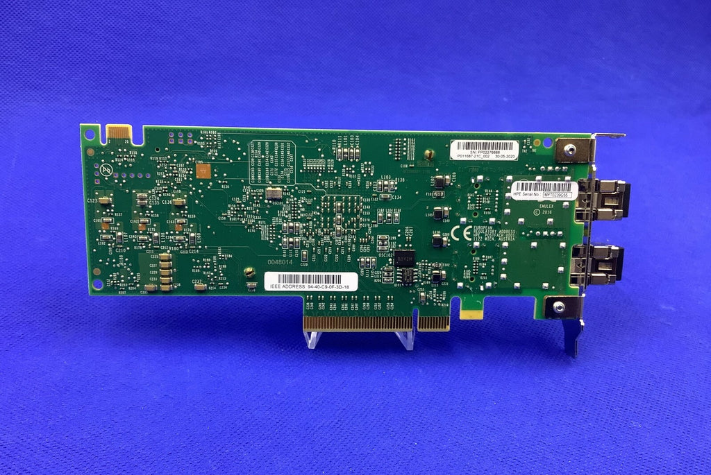 Both Brackets Q0L12A HPE StoreFabric SN1600E 32Gb 2Port HBA 870000-001