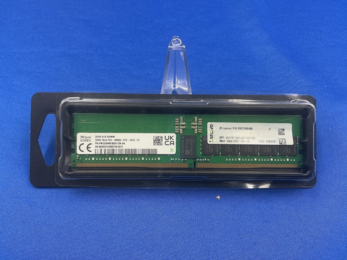 HMCG84MEBQA113N HYNIX 32GB  1RX4 PC5-4800B ECC RDIMM MEMORY LENOVO  03GX397