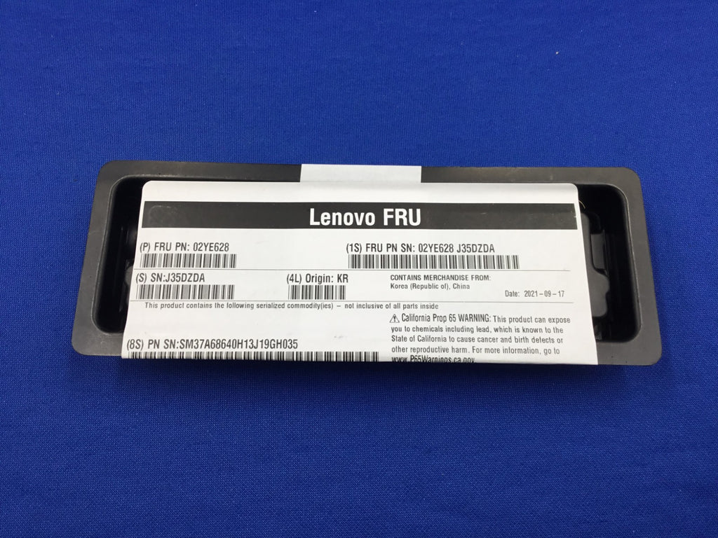 4X77A08681  LENOVO 64GB (1X64GB) 4RX4 PC4-2933Y LR SMART MEMORY  02YE628