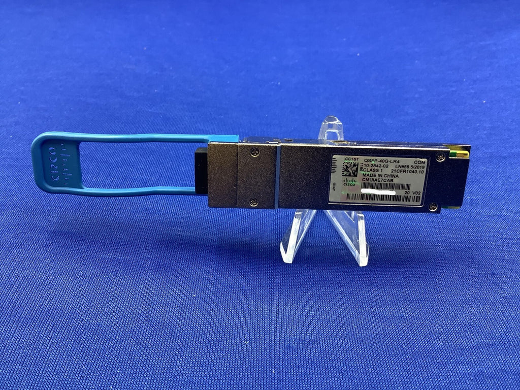 QSFP-40G-LR4 CISCO 40Gb LR4 SMF QSFP+ 1310nm 10km Transceiver 10-2842-02