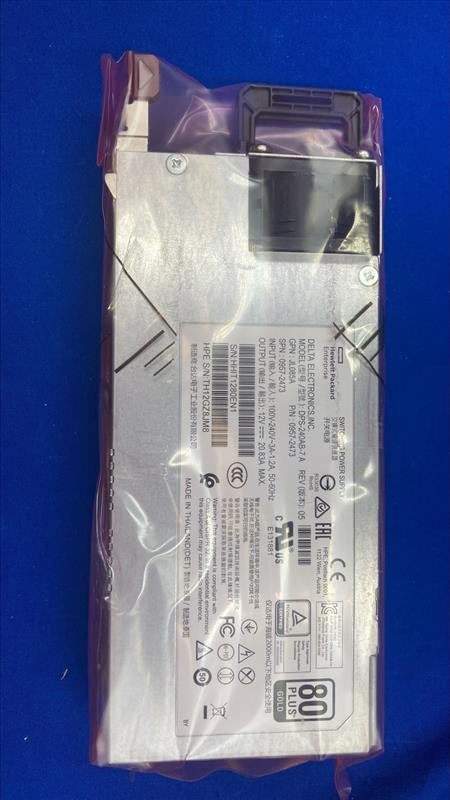 NEW JL085A HPE ARUBA X371 12VDC 250W 100-240VAC POWER SUPPLY JL085-61001