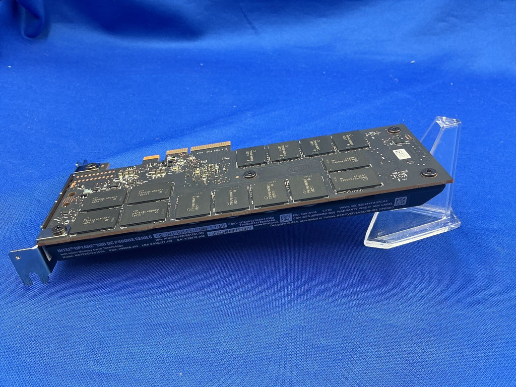 NEW SSDPED1K015TA Intel Optane P4800X 1.5TB 1/2Height PCIe x4 NVMe SSD