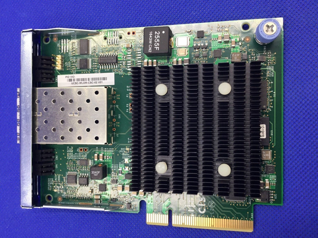 Lot of 9pcs CISCO UCSC-MLOM-CSC-02 UCS 1227 2 Port 10GB SFP+ Virtual Card V01