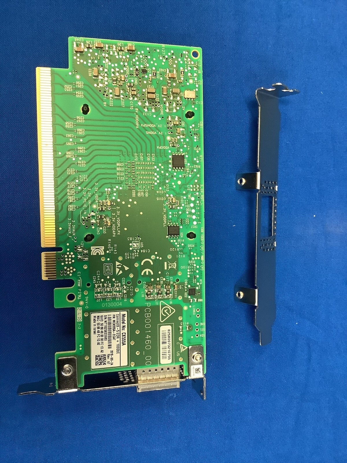 Mellanox MCX555A-ECAT ConnectX-5 CX555A VPI 100GbE Single-Port QSFP28 Adapter