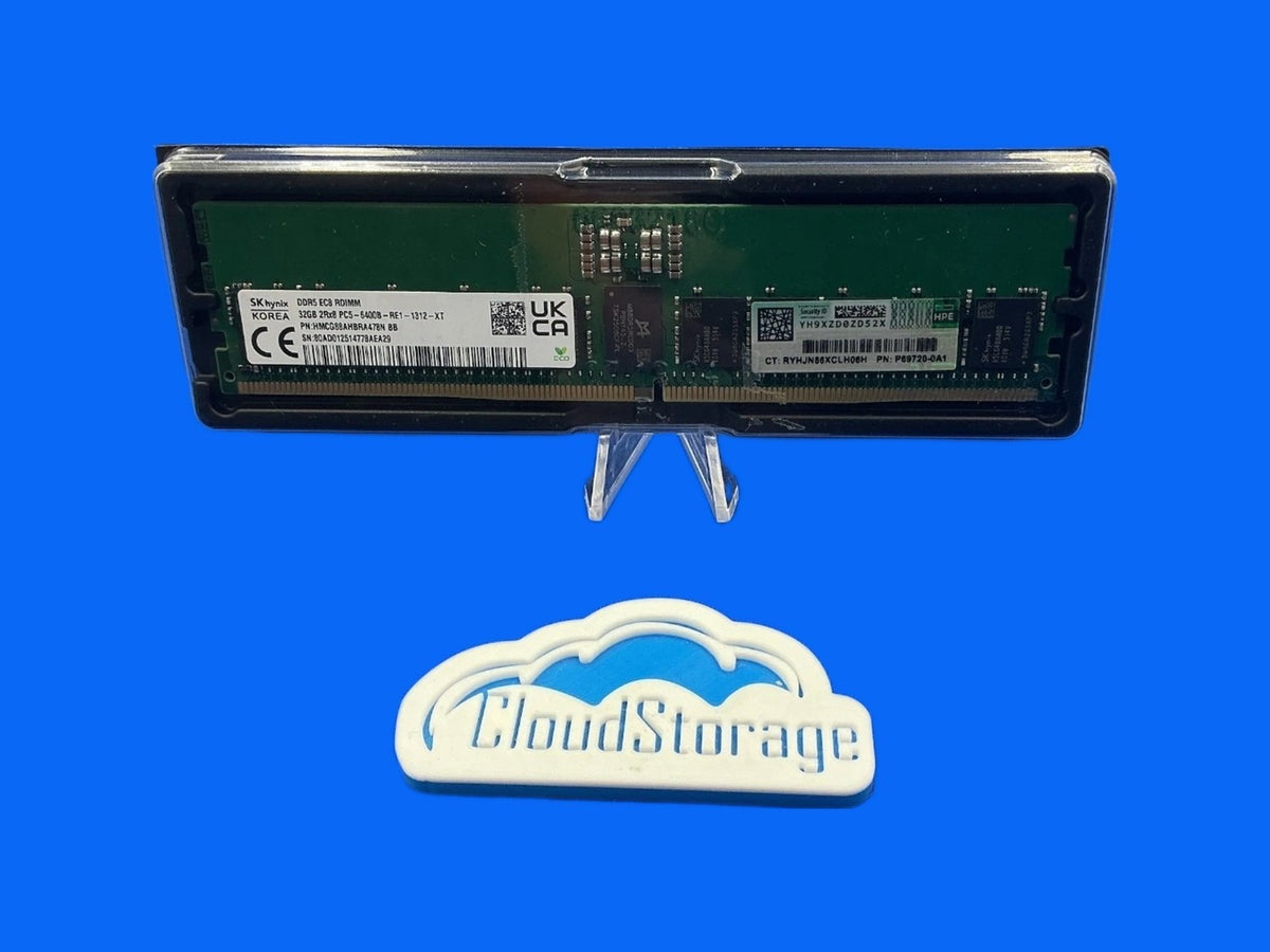 HPE P69727-B21 32GB DDR5-6400 2Rx8 ECC RDIMM P69720-0A1 P71255-001