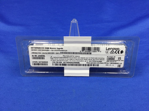 03LC544 LENOVO 64GB (1X64GB) 2RX4 PC5-6400B RDIMM MEMORY 4X77A90966