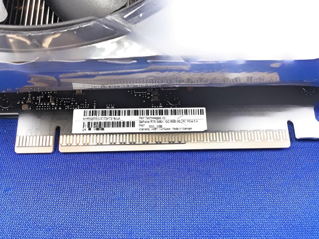 NVIDIA PNY GeForce RTX 5060Ti 8GB Overclocked Graphics card VCG5060T8DFXPB1-O
